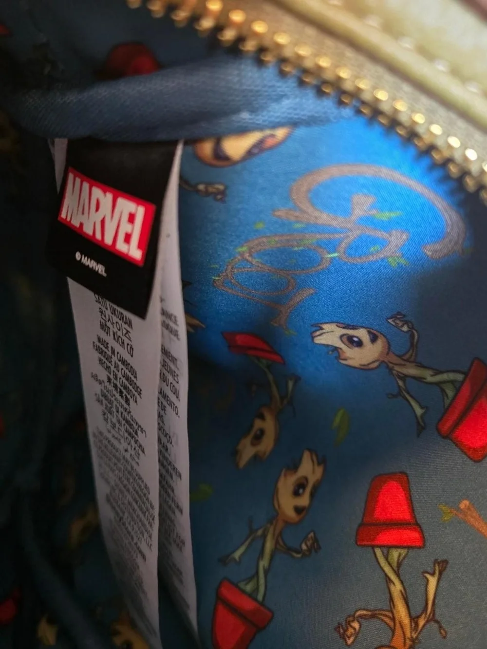 NWT Disney Parks Loungefly Guardians of the Galaxy Mini Groot Backpack